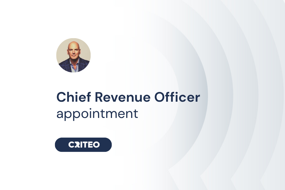 Chief Revenue Officer appointed at Criteo